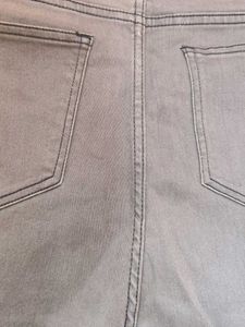 Grey Skinny Fit Jeans