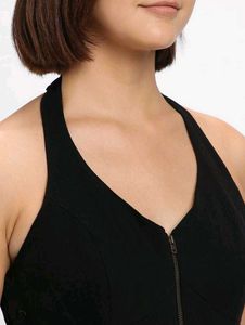 🔻PRICE DROP - FOREVER21 Black Halter Corset Top