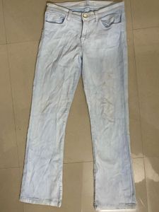 J Brand Light Wash Flare Jeans