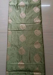 Elegant Green Banarasi Silk Saree