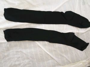 Black Opaque Stockings/Leggings