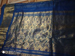 Silk Old Vintage Saree Zari Work