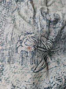 Blue &amp; White Printed Kurta