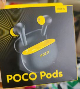 Poco Pods . New  With Tag. Upto 30 Hrs Of Playback