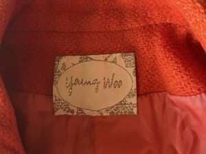 Vintage Orange Coat