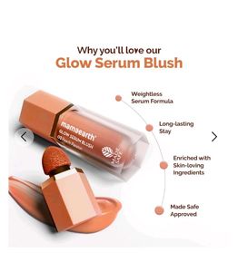 Mamaearth Glow Serum Blush - Peach Passion