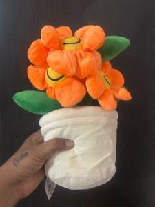 Cute Smiling Flower Plush Toy