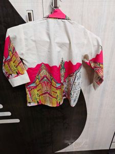 Unique Printed Collared Shirt