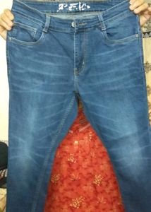 Revs Mens Ankle Fit Jeans Waist 34