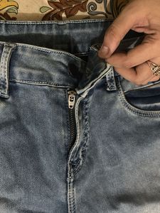 Light Wash Denim Jeans