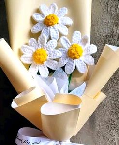 Crochet Daisy Flower