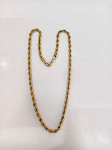 Classic  yellow Gold covering  alloy Rope C