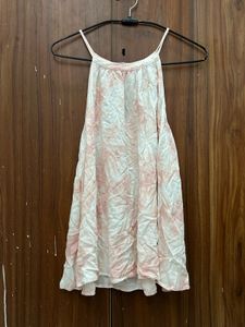 Tie-Dye halter neck Top