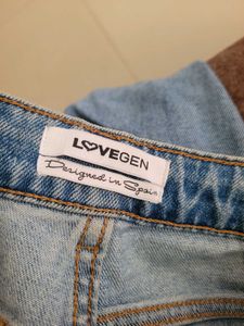 Flared Denim Jeans