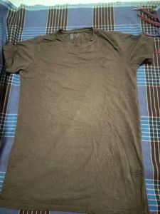 Men's Basic Brown T-Shirt
