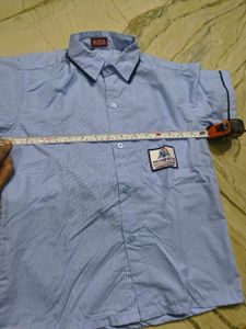 Boy's Light Blue School Shirt new not used once