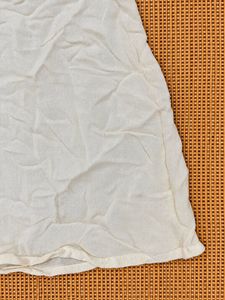 Forever 21 Boho Lace Trim Off-White Top