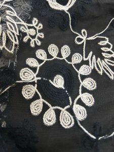 Lace,Net And Embroidered Shrug For Girls Of 5-7 Yr