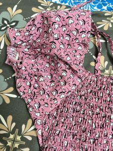 Floral Print Mini Dress