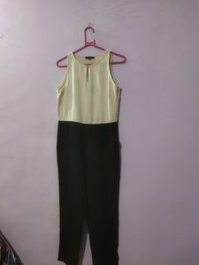 Black-and-white Jumpsuit