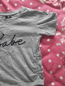 Cute Grey Top (Not Used)