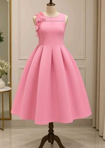 Pink Winter Dress