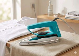 Teal Travel Iron