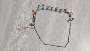 Boho Shell &amp; Crystal Anklet/Bracelet