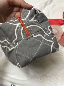 Stylish Quilted Makeup Pouch
