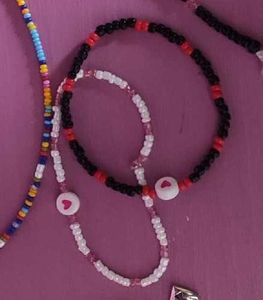 spiderverse theme bracelets