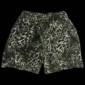 Stylish Leopard Print Shorts