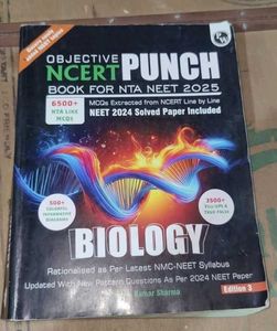 Objective NCERT Punch Biology Book for NEET 2025