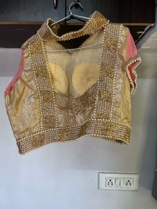 Golden Embellished Blouse