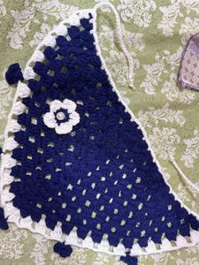 Handmade Crochet scarfs in multicolour