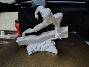 3D Printed Superhero Figurine