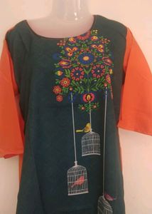 Flawless Unused Crepe Kurti