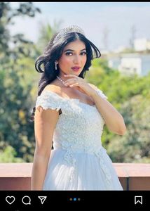 Corset Style Fluffy  Wedding Bridal Goen