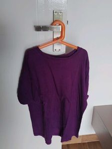 Purple Casual T-Shirt