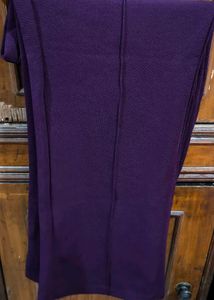 Purple Puff Sleeve Co-ords Set