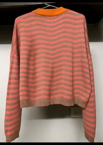Striped Knit Sweater🩷🩷