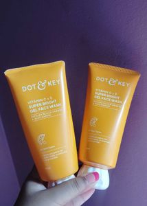 Dot & Key Vitamin C+E Face Wash Duo
