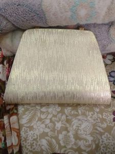 Vintage Gold Glitter Evening Bag