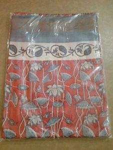 Silk Floral Print Saree