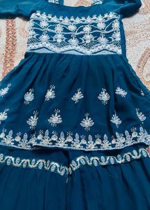 sharara frock  Set