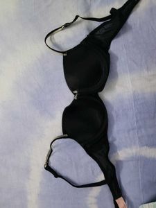 Stylish Black &amp; White Lace Bra