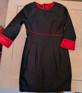 Black Designer Dress- Like New