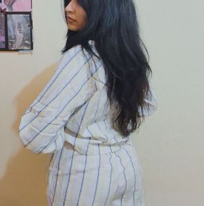 Westside Striped Top & Shorts Set