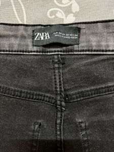 Zara Skinny Ripped Jeans