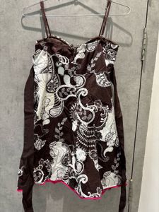 padded Print Sundress