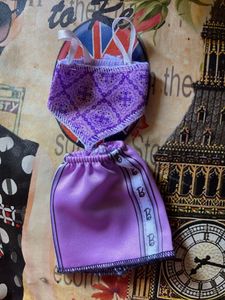 Barbie doll lavender outfit